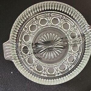 Federal Glass Dividefd Relish Dish